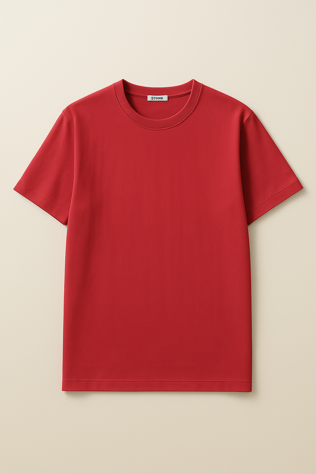 T-Shirt in Cotone Porpora Oversize