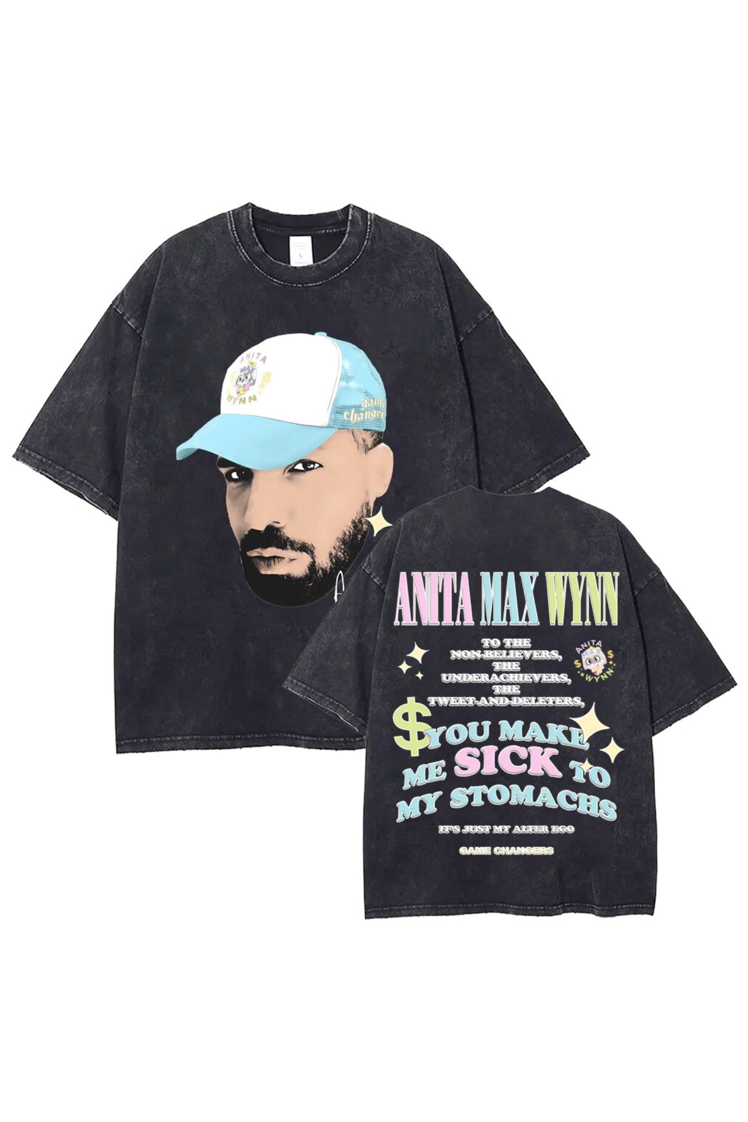 T-Shirt Stampa Vintage Fronte Retro Drake Vol. 15