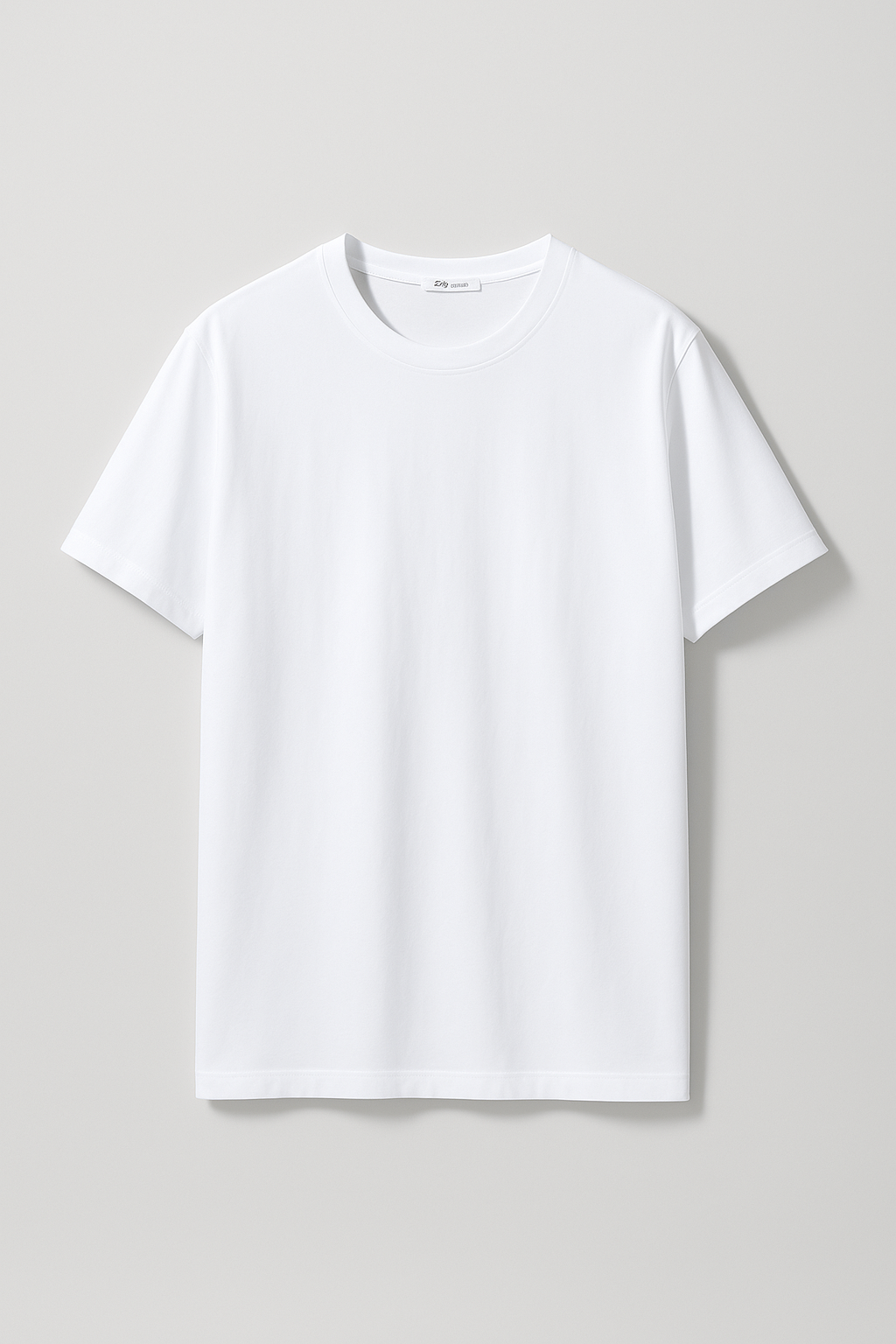 T-Shirt in Cotone Bianca Oversize