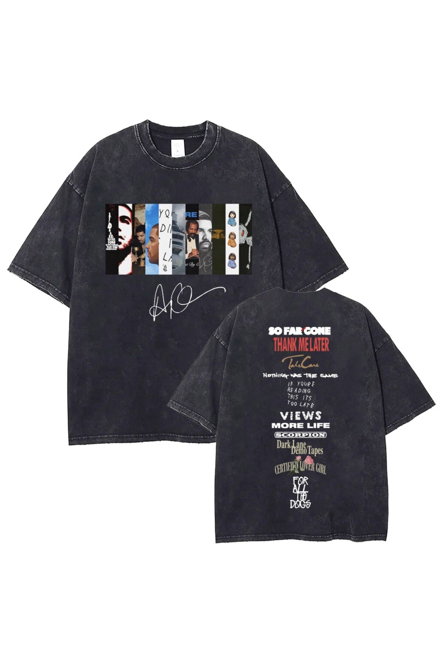 T-Shirt Stampa Vintage Fronte Retro Drake Vol. 5