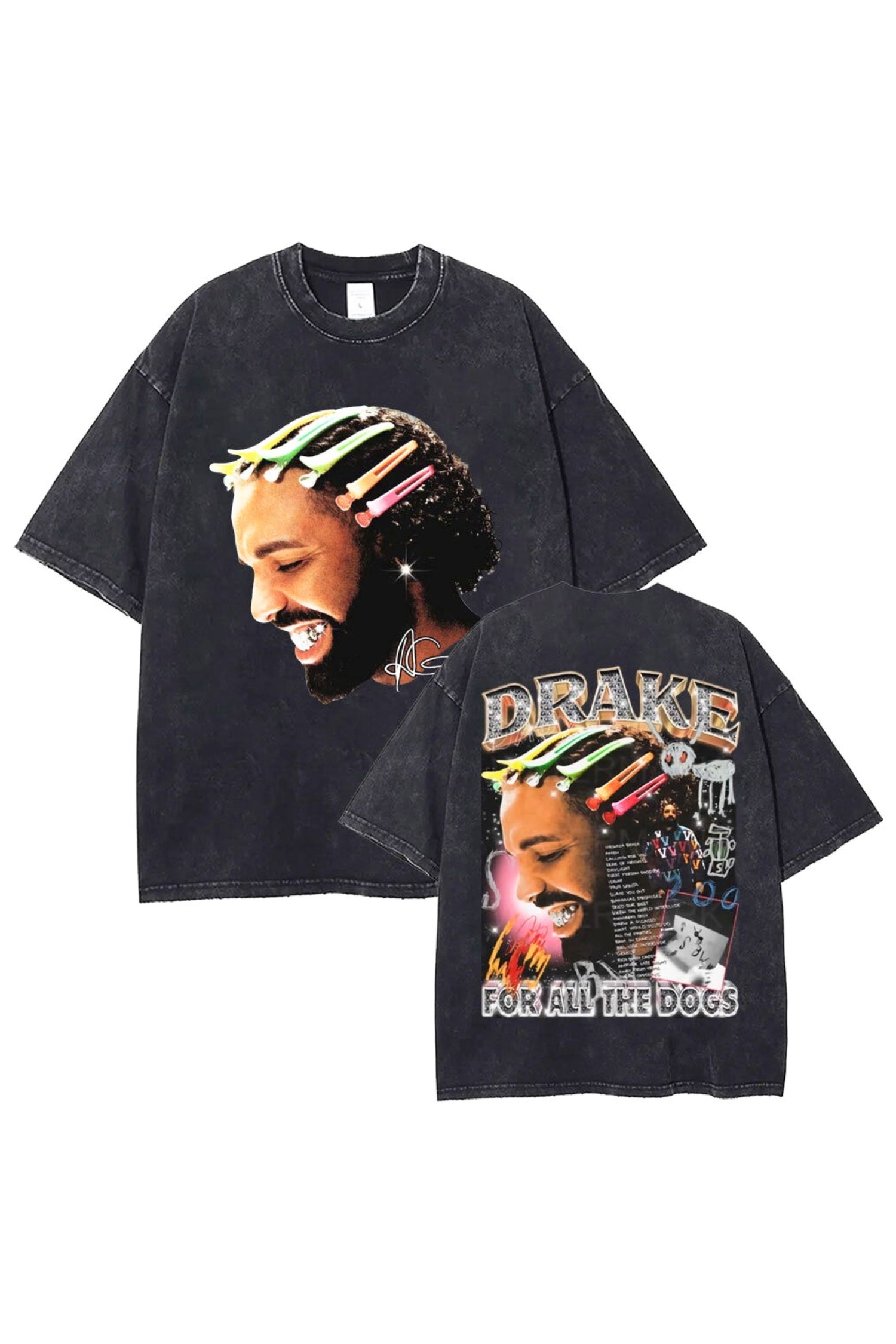 T-Shirt Stampa Vintage Fronte Retro Drake Vol. 9