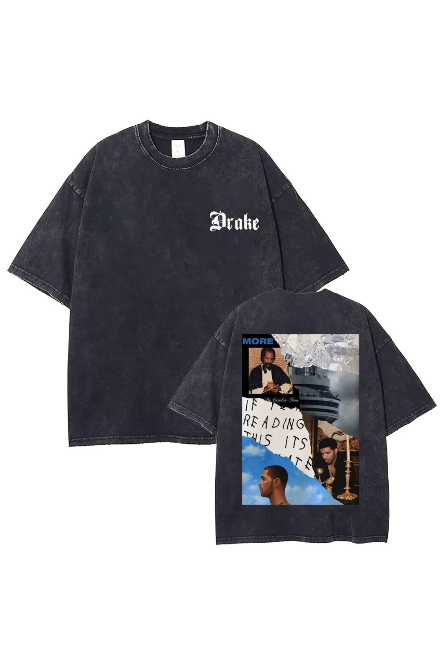 T-Shirt Stampa Vintage Fronte Retro Drake Vol. 10